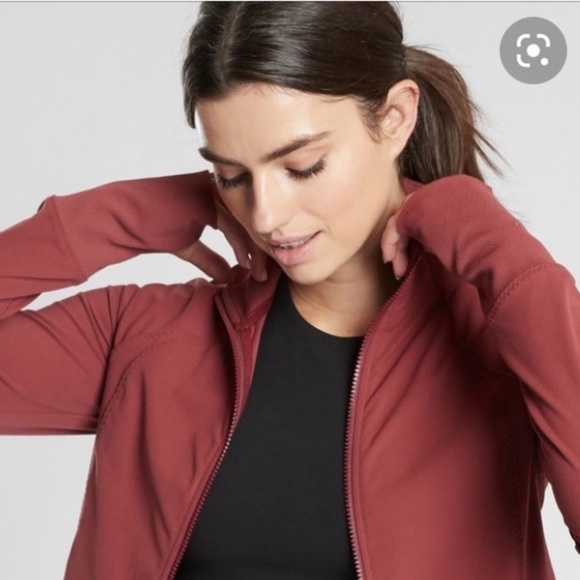 NWT Athleta Shanti Crop Jacket size M - Picture 4 of 16